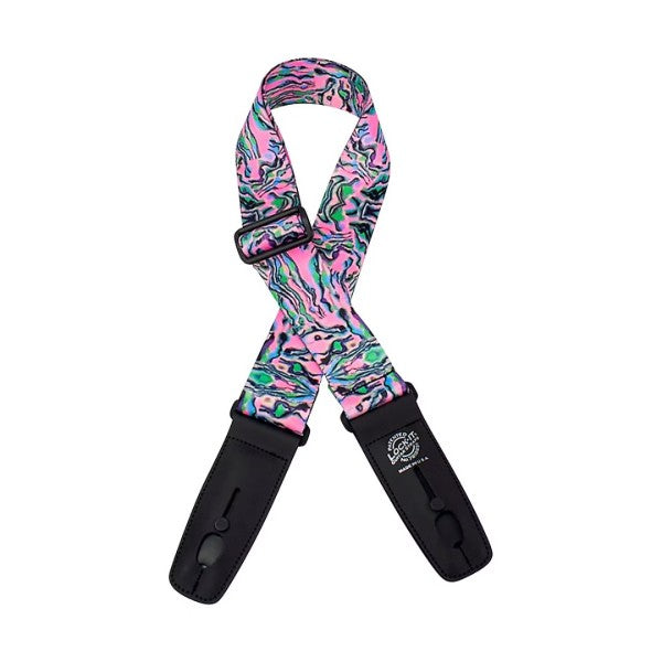 Lock-It - 2" Poly Plush - Pink Swirl - Built-in Locks