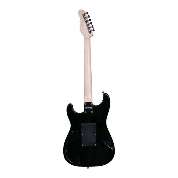 LiteJam Smart Guitar - Full-Spectrum RGB LED Fretboard - Black - w/Gig Bag