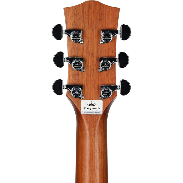 Kepma D3-130ABK+ Dreadnaught Cutaway - Acoustic/Electric - w/Acoustifex - Black Matte