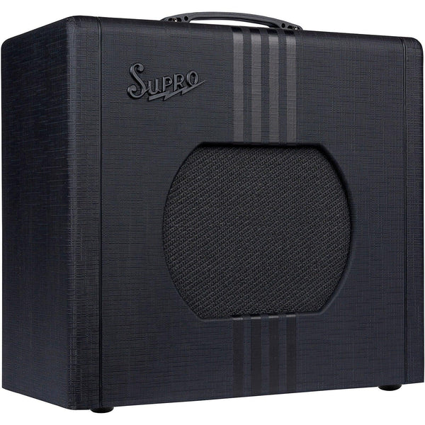 Supro Delta King 10 - Black & Black - Tube Combo - Cumberland Guitars