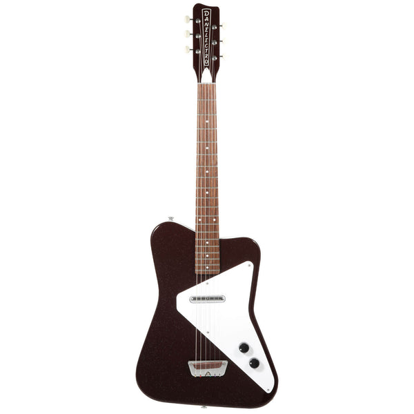 Danelectro Pro Reissue - Maroon Sillver Flake - Semi-Hollow