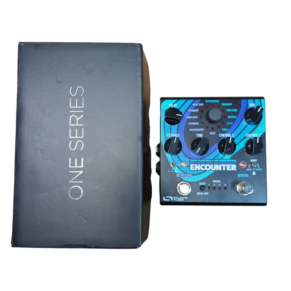 Used Source Audio Encounter - Delay + Reverb Pedal - w/Box