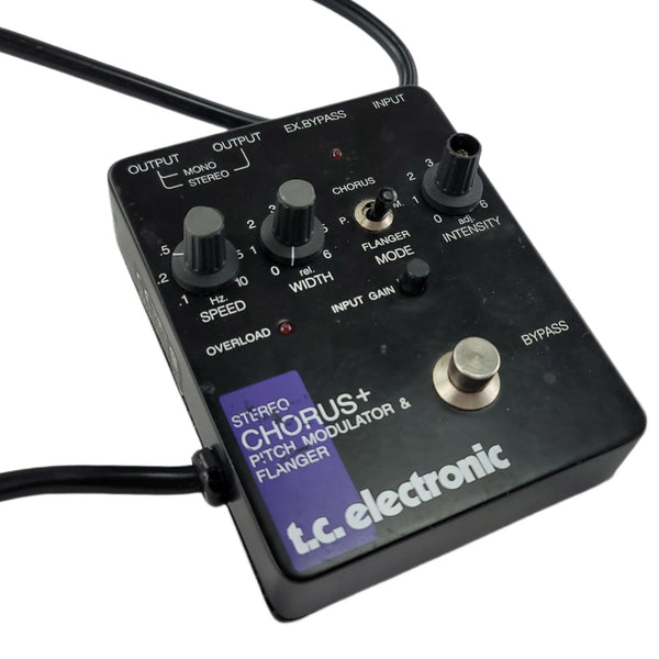 T.C. Electronic Stereo Chorus+ Pitch Modulator & Flanger Pedal