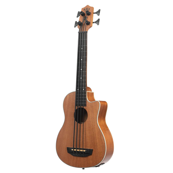 Kala U-Bass Scout - Fretless - Mahogany Ukulele Bass A/E - w/ Gig Bag