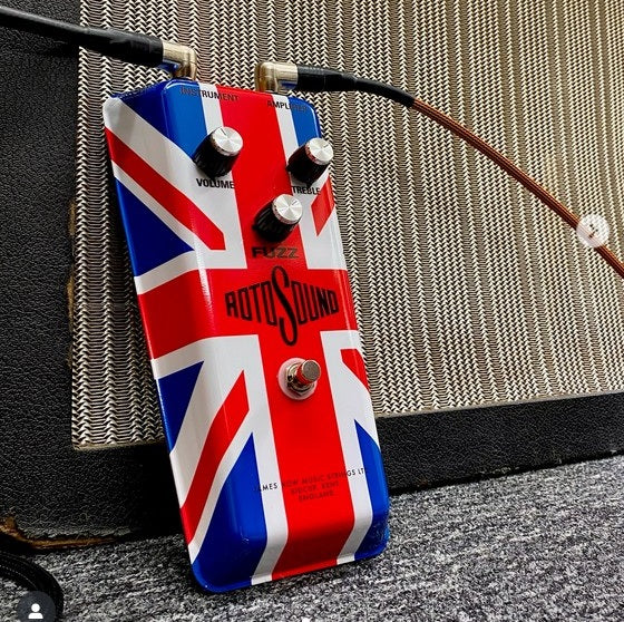 Rotosound RFB1-UJ Vintage Fuzz Pedal - Union Jack - 1 of 100