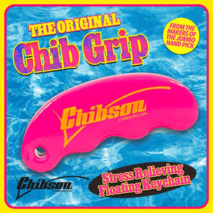 Chibson USA - Chib Grip - Stress Relieving Floating Keychain - Pink - Cumberland Guitars