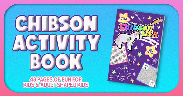 Chibson USA - The Chibson Activity Book - Cumberland Guitars