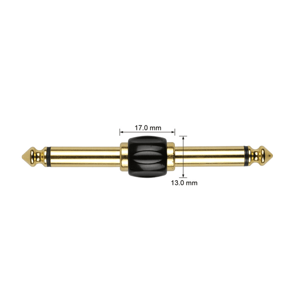 Kirlin Connectors - Straight Pedal Coupler - 2-Pack - Cumberland Guitars