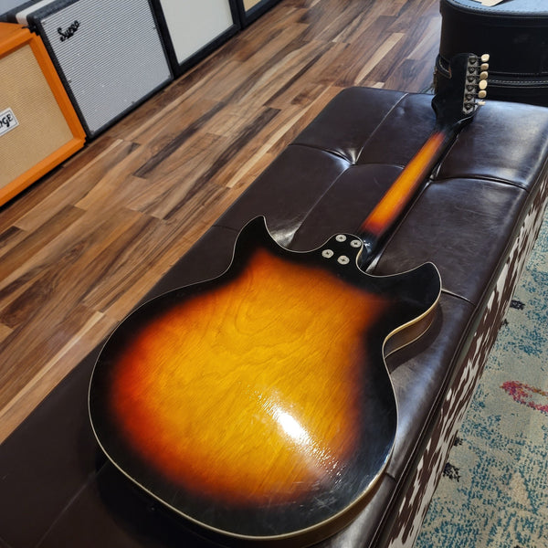 1968 Harmony H-81 Rebel w/ Case