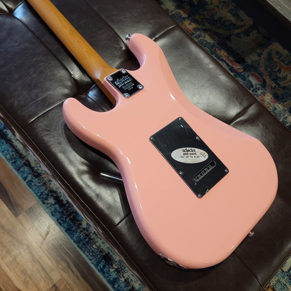 Schecter Nick Johnston Pink Strat Atomic Coral - Diamond Traditional