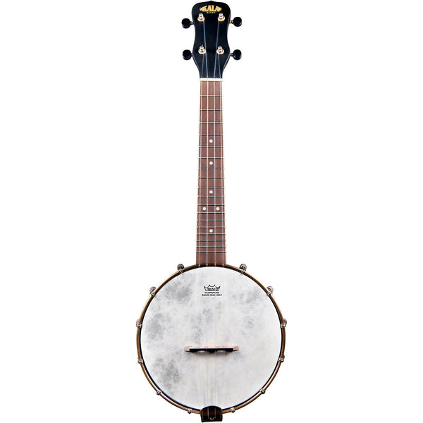 Kala Black Maple Banjo Concert Ukulele - Clarophone Banjolele