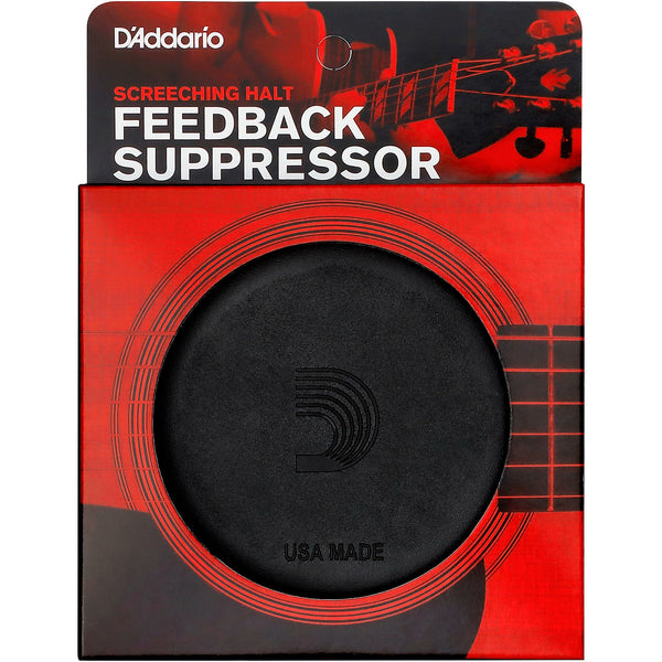 D'Addario Screeching Halt - Acoustic Guitar Soundhole Plug - Feedback Suppressor