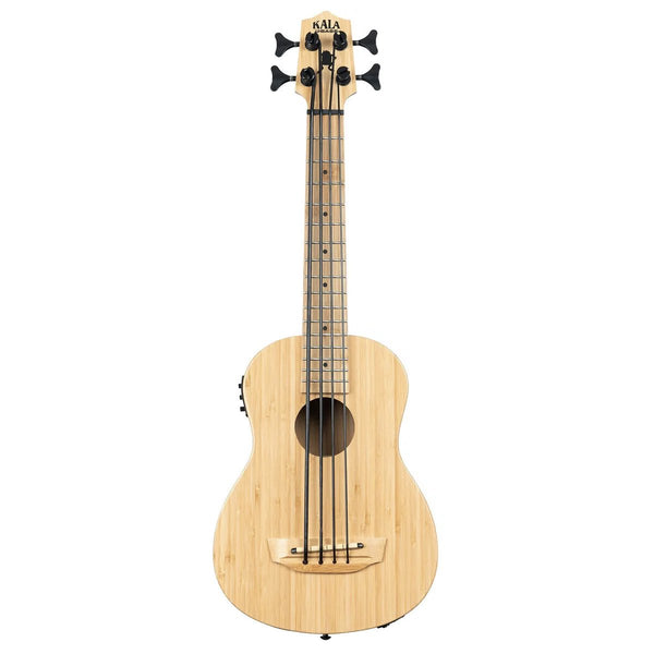 Kala U-Bass Solid Bamboo Fretted Ukulele Bass A/E