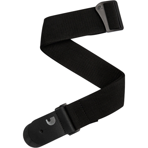 D'Addario Woven Universal Guitar / Bass Strap - Black