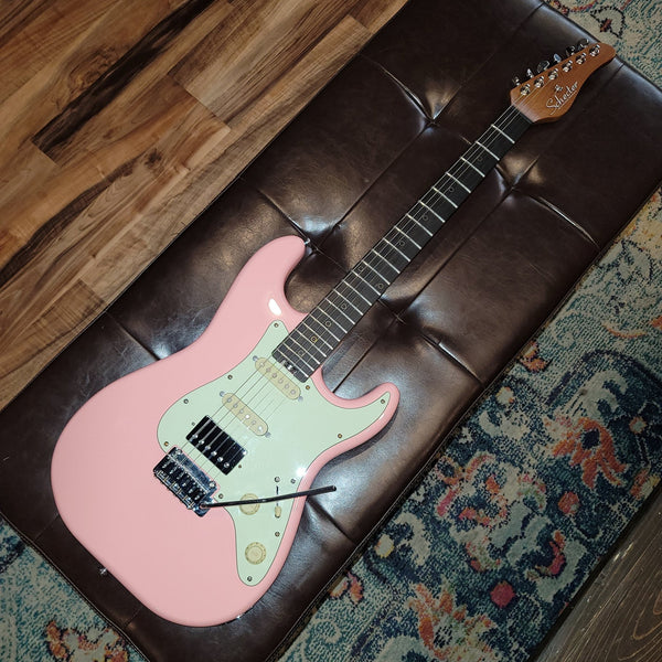 Schecter Nick Johnston Pink Strat Atomic Coral - Diamond Traditional