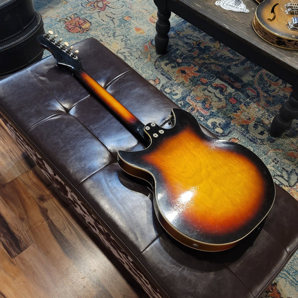 1968 Harmony H-81 Rebel w/ Case