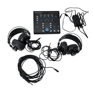 Presonus Monitor Station V2 Desktop Headphone Controller Mixer Bundle - Cumberland Guitars