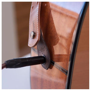 Righton! Straps - End-Pin Jack Strap Link - Brown Leather - Endpin - Cumberland Guitars