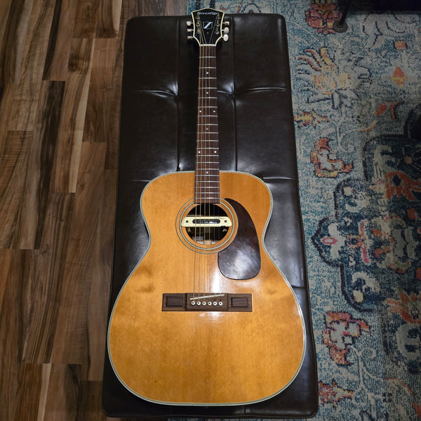 1972 Harmony H6303 Western Special Sovereign Acoustic Electric w/ Case