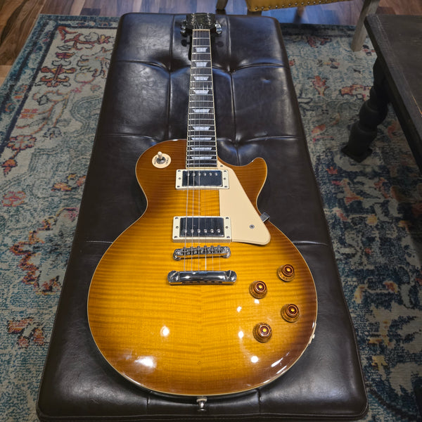 2012 Epiphone Les Paul Standard Pro - Honeyburst Flametop - w/ Gig Bag