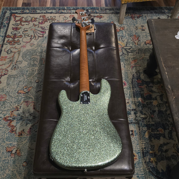 2019 Ernie Ball Music Man - Cutlass Bass - One of a Kind - Sea Foam Green Sparkle - w/OHSC