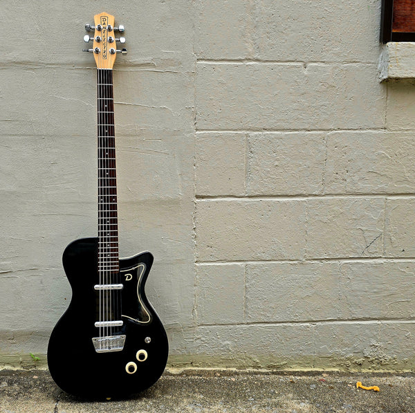 1998 Danelectro - '56 Reissue Electric Baritone - Black