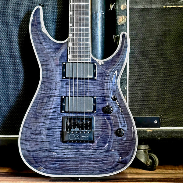 2020 ESP LTD MH-1000ET Deluxe - EverTune - 24v Mod - See Thru Black - w/Hard Case