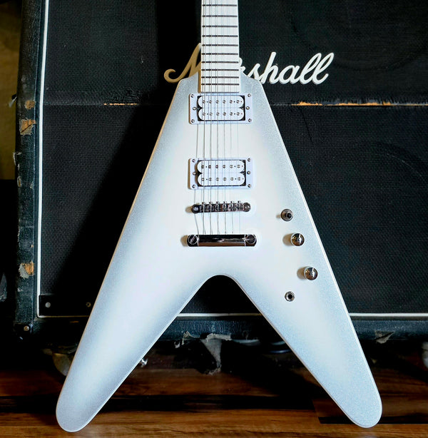 Chibson Snow Falcon Flying V - Not a Real Gibson