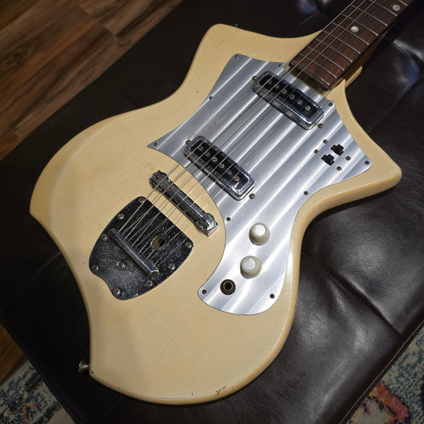 1967 Kawai Teisco Kingston A-2T Swinger - White - w/ Gig Bag