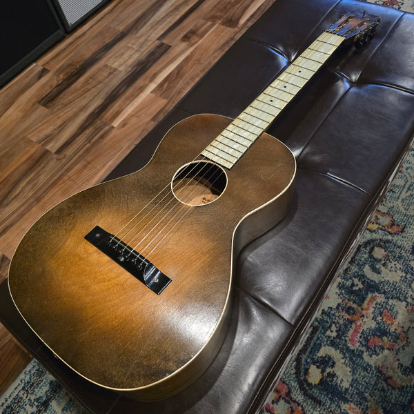 1935 Slingerland May Bell - College Pal - Parlor Guitar w/ Pearloid Fingerboard w/ Case