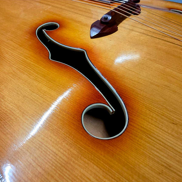 c. 1940 S.S. Stewart 17.25" Professional Archtop Guitar- Buegeleisen & Jacobson - Natural Blonde - w/Case
