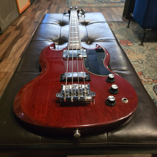 2015 Gibson USA SG Bass - Cherry - w/ OHSC