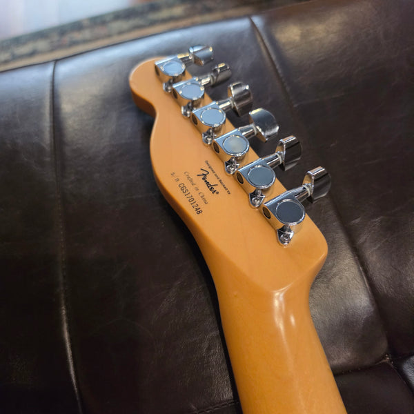 Custom Partscaster Telecaster - Silver Sparkle - Bigsby - w/Hardshell Case