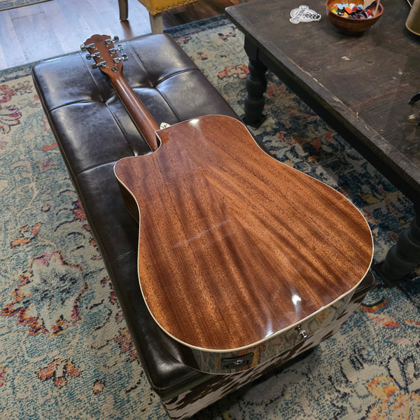 2021 Washburn HD10SCE-0 - Dreadnaught - Natural - Acoustic Electric