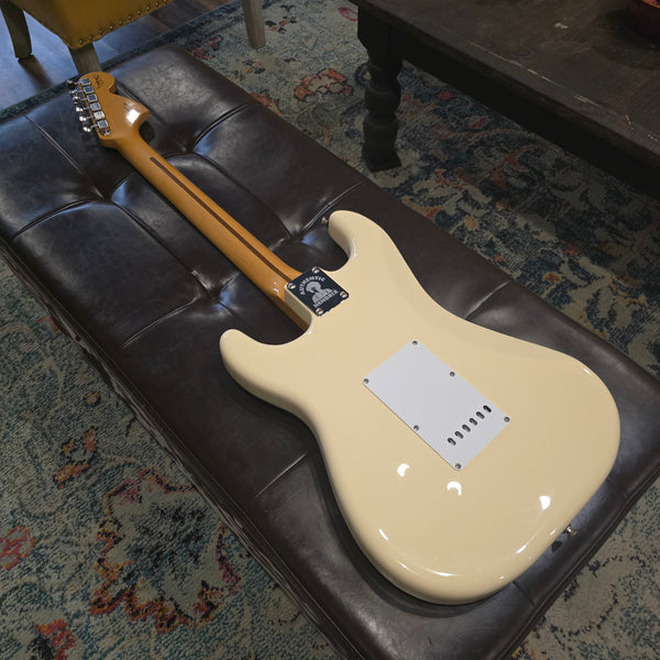 2024 Fender Hendrix Stratocaster - Olympic White w/ Upgrades and Hardshell Case Strat