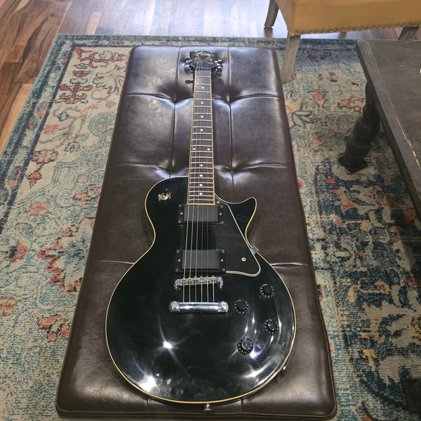 2000s Kay Vintage Series - K-LP - Singlecut - Black - w/ Hardshell Case