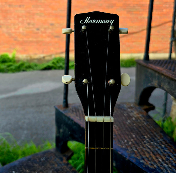 1959 Harmony H1215T Tenor Archtop Acoustic