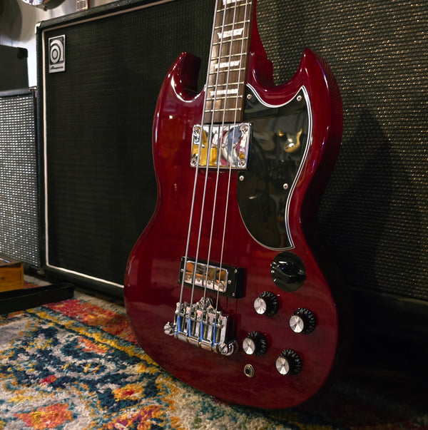 2006 Epiphone EB-3 Bass - Cherry Red - w/Gig Bag