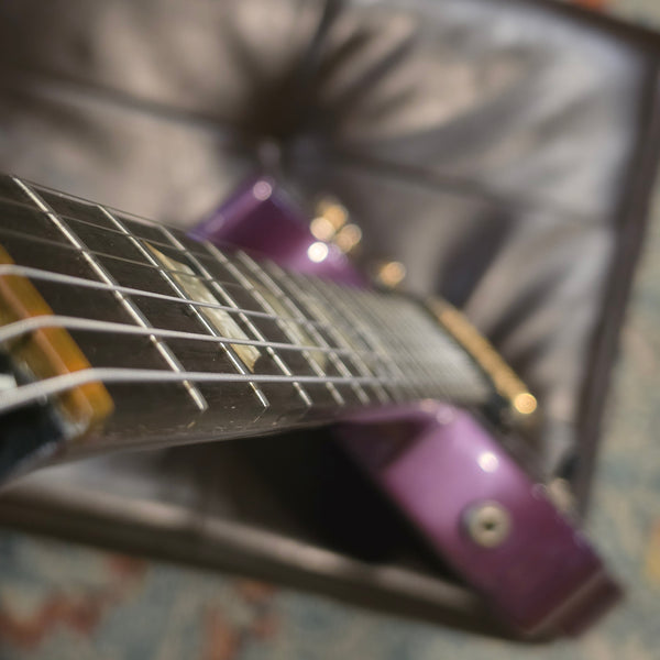 1975 Gibson Les Paul Deluxe - Refin - Purple - Humbucker - w/Hard Case