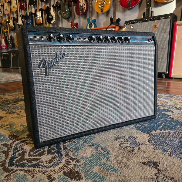1974 Fender Silverface Deluxe Reverb Tube Combo Amp