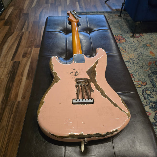 2015 Whitfill Custom Guitars - '62 S Relic - Shell Pink - w/ OHSC