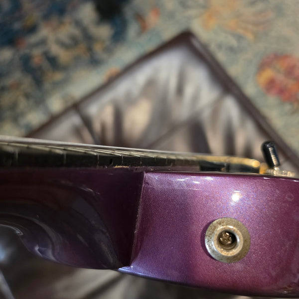 1975 Gibson Les Paul Deluxe - Refin - Purple - Humbucker - w/Hard Case
