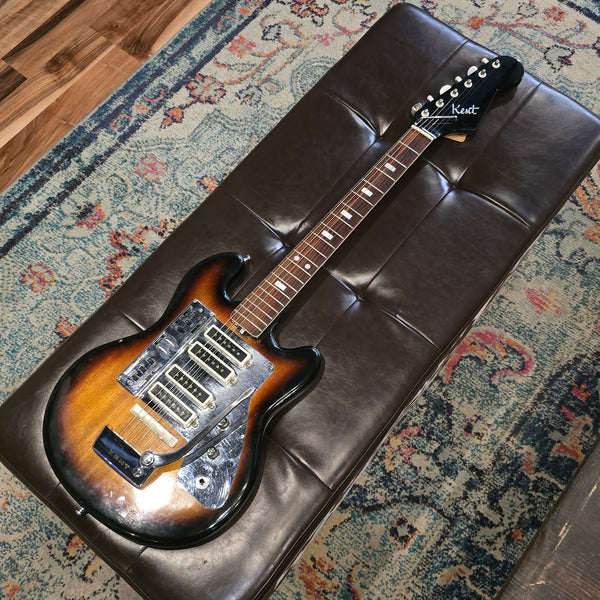 1965 Kent Model 533 - Videocaster - Guyatone LG-140T - MIJ Sunburst