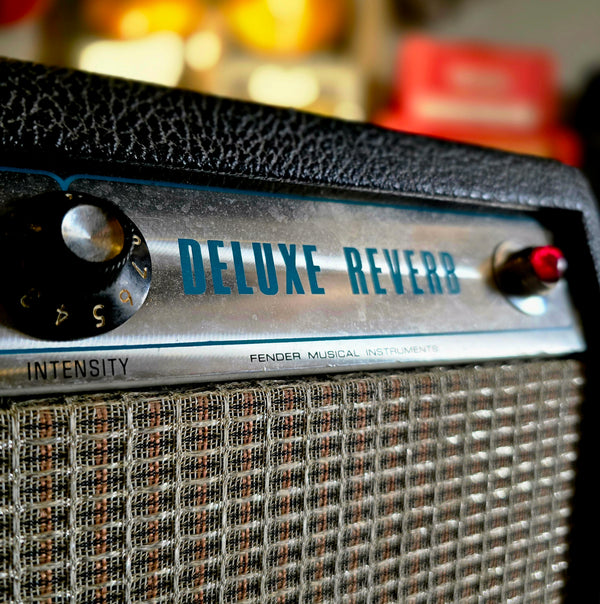 1974 Fender Silverface Deluxe Reverb Tube Combo Amp