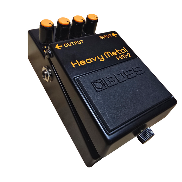1990 Boss HM-2 Heavy Metal Distortion Pedal - Black Label - w/Original Box