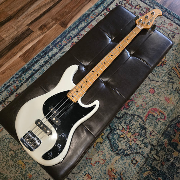 2017 Ernie Ball Music Man Caprice - Ivory White - w/ Hardshell Case