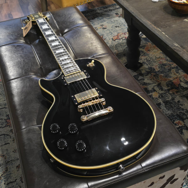 2015 Epiphone Les Paul Custom Pro - Left Handed LH - Black