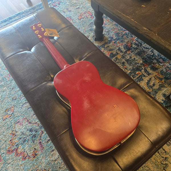 1960s Emenee - Cumberland Gap - Novelty Toy Guitar - w/Original Box