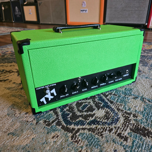 Hunter Amplifiers - 7x7 Custom Tube Amp Head - 18-watts - Green