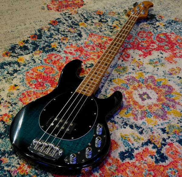 2021 Ernie Ball Music Man Sterling Ray34 FT Teal - StingRay Bass